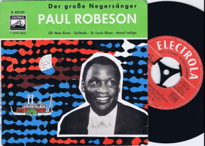 Ep'tje uit 1966 met 'Der grosse Negersänger' Paul Robeson.